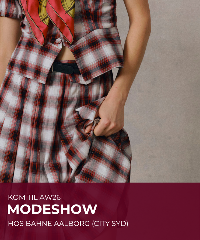 Modeshow AW26 hos Bahne Aalborg (City Syd) – 3. september kl. 19:00
